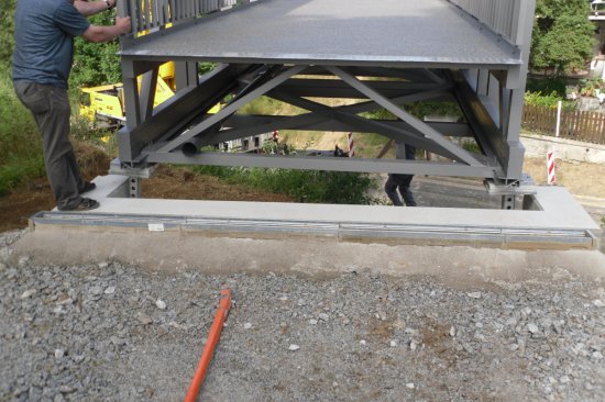 Radwegbrücke Göpfersgrün